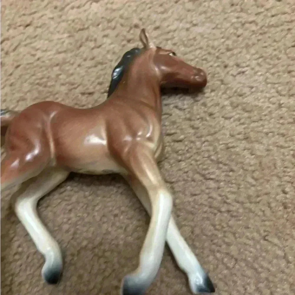 Vintage Horse porcelain figurine foal, made by Kreiss & Company made in Japan - Picture 8 of 11